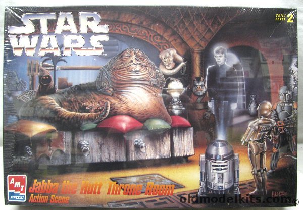 AMT Star Wars - Jabba The Hutt Throne Room Action Scene